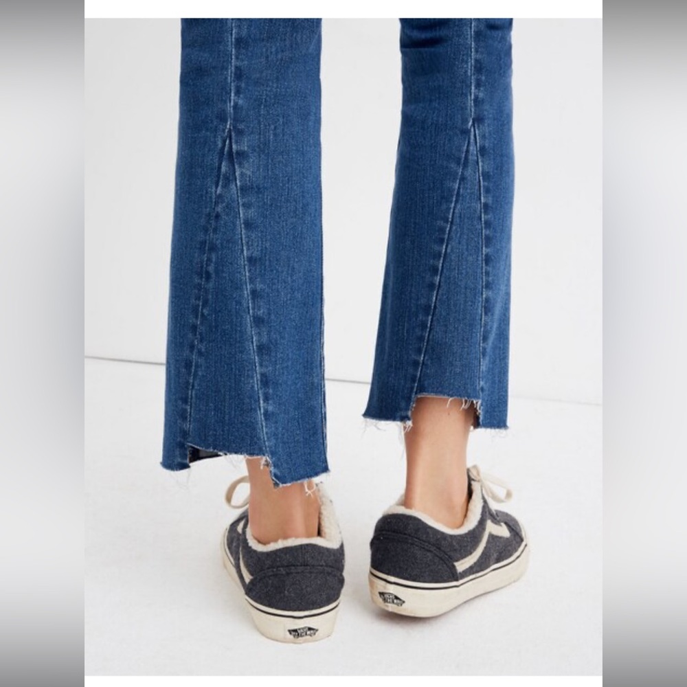 NWT Madewell Cali Demi-Boot Jeans in Kemper Wash: Back-Seam Edition Size 29 tall